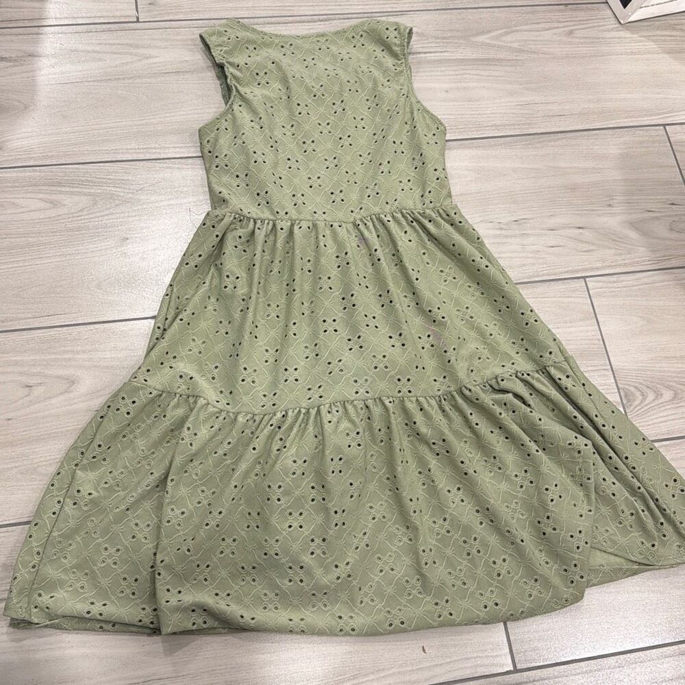 Mady & Nell green prairie dress I believe it is marked as a girls large-xl but - Picture 6 of 6